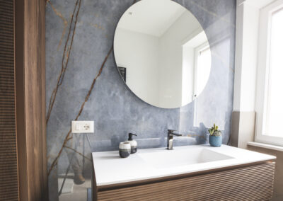 Bagno padronale dopo
